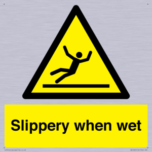 slippery when wet